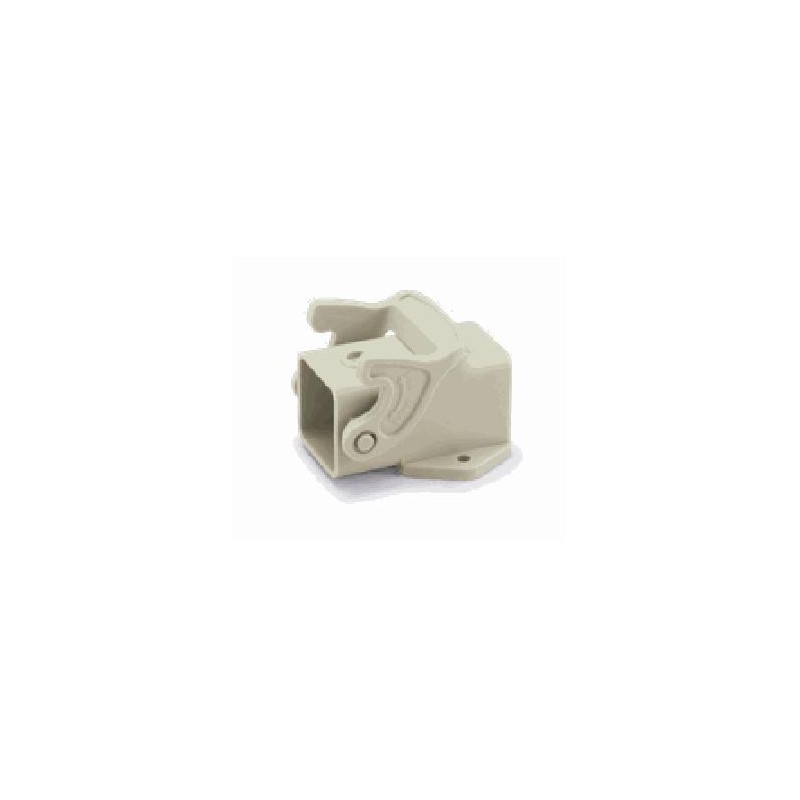 Embase encastrée 3A, Polycarbonate, Polyamide, IP65, Sortie basse